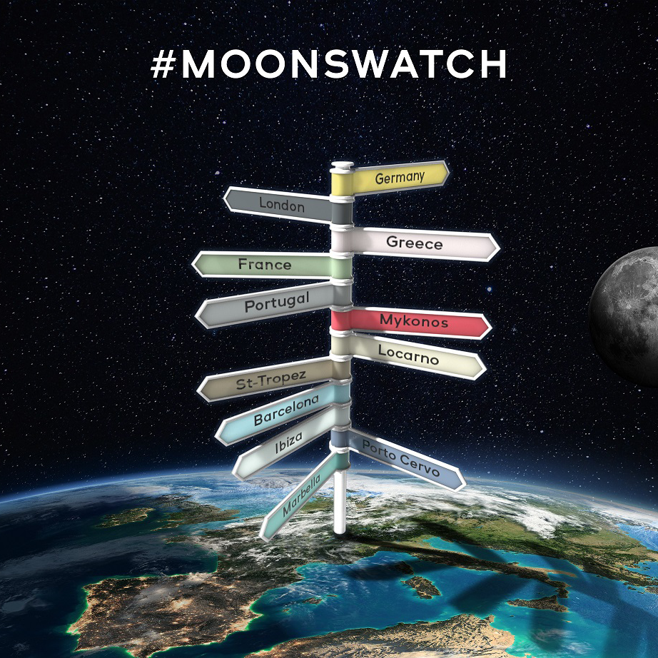 POPUP【MoonSwatch ツアー】OMEGA X Swatch