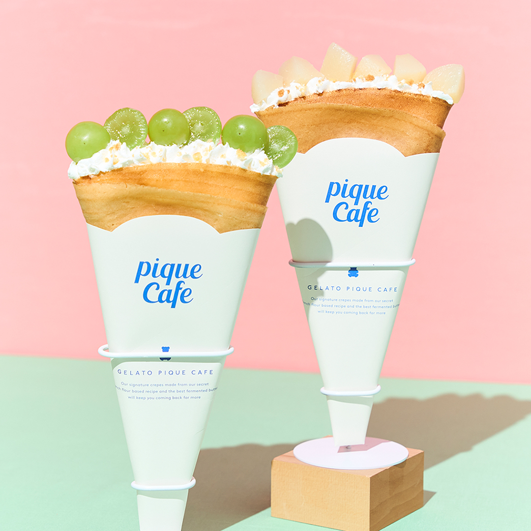 B1F【ジェラート ピケ カフェ】𝐏𝐞𝐚𝐜𝐡 & 𝐌𝐮𝐬𝐜𝐚𝐭 𝐃𝐞𝐥𝐢𝐠𝐡𝐭𝐬